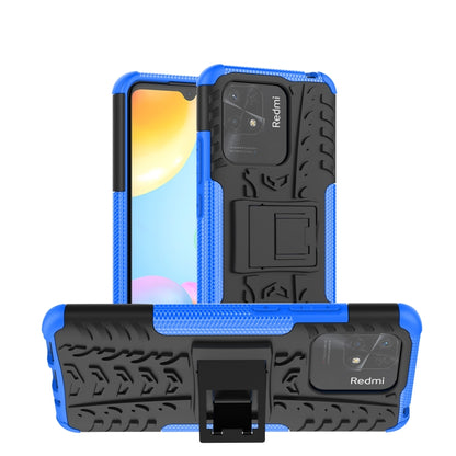 Tire Texture TPU + PC Phone Case with Holder, For Xiaomi Redmi 10C 4G global, For Motorola Moto G 5G 2022, For OPPO Realme 9i, For Xiaomi Redmi Note 11E 5G