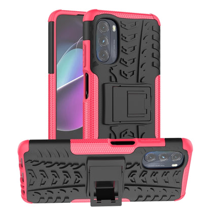 Tire Texture TPU + PC Phone Case with Holder, For Xiaomi Redmi 10C 4G global, For Motorola Moto G 5G 2022, For OPPO Realme 9i, For Xiaomi Redmi Note 11E 5G