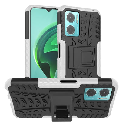 Tire Texture TPU + PC Phone Case with Holder, For Xiaomi Redmi 10C 4G global, For Motorola Moto G 5G 2022, For OPPO Realme 9i, For Xiaomi Redmi Note 11E 5G