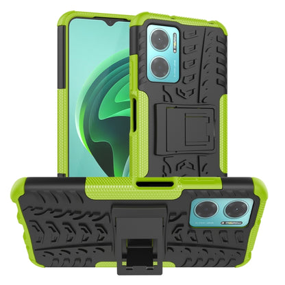 Tire Texture TPU + PC Phone Case with Holder, For Xiaomi Redmi 10C 4G global, For Motorola Moto G 5G 2022, For OPPO Realme 9i, For Xiaomi Redmi Note 11E 5G