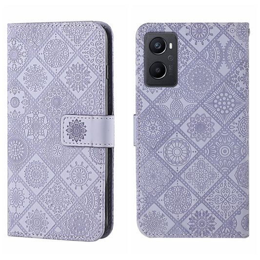 Ethnic Style Embossed Pattern Leather Phone Case, For OPPO A96 5G, For OPPO Find X5, For OPPO Find X5 Pro, For OPPO Realme 9i, For OPPO Reno7, For Xiaomi Poco M4 Pro 5G, For Xiaomi Poco X4 Pro 5G, For Xiaomi 12 Lite