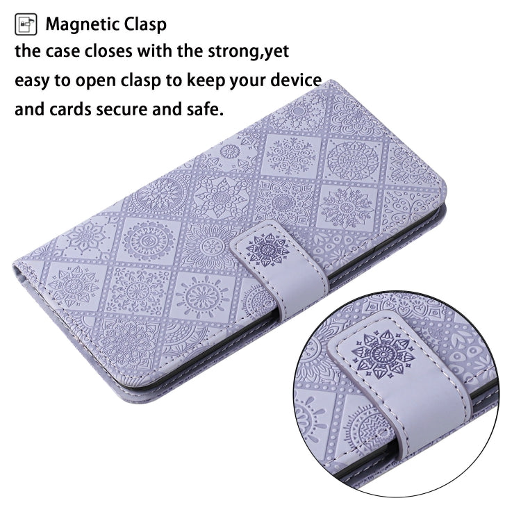Ethnic Style Embossed Pattern Leather Phone Case, For OPPO A96 5G, For OPPO Find X5, For OPPO Find X5 Pro, For OPPO Realme 9i, For OPPO Reno7, For Xiaomi Poco M4 Pro 5G, For Xiaomi Poco X4 Pro 5G, For Xiaomi 12 Lite