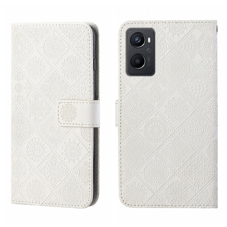 Ethnic Style Embossed Pattern Leather Phone Case, For OPPO A96 5G, For OPPO Find X5, For OPPO Find X5 Pro, For OPPO Realme 9i, For OPPO Reno7, For Xiaomi Poco M4 Pro 5G, For Xiaomi Poco X4 Pro 5G, For Xiaomi 12 Lite