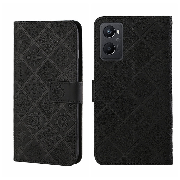 Ethnic Style Embossed Pattern Leather Phone Case, For OPPO A96 5G, For OPPO Find X5, For OPPO Find X5 Pro, For OPPO Realme 9i, For OPPO Reno7, For Xiaomi Poco M4 Pro 5G, For Xiaomi Poco X4 Pro 5G, For Xiaomi 12 Lite