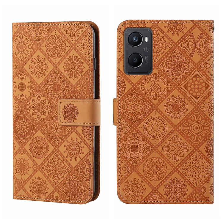 Ethnic Style Embossed Pattern Leather Phone Case, For OPPO A96 5G, For OPPO Find X5, For OPPO Find X5 Pro, For OPPO Realme 9i, For OPPO Reno7, For Xiaomi Poco M4 Pro 5G, For Xiaomi Poco X4 Pro 5G, For Xiaomi 12 Lite