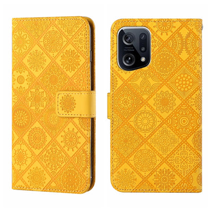 Ethnic Style Embossed Pattern Leather Phone Case, For OPPO A96 5G, For OPPO Find X5, For OPPO Find X5 Pro, For OPPO Realme 9i, For OPPO Reno7, For Xiaomi Poco M4 Pro 5G, For Xiaomi Poco X4 Pro 5G, For Xiaomi 12 Lite