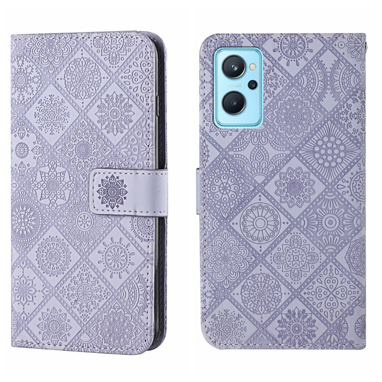 Ethnic Style Embossed Pattern Leather Phone Case, For OPPO A96 5G, For OPPO Find X5, For OPPO Find X5 Pro, For OPPO Realme 9i, For OPPO Reno7, For Xiaomi Poco M4 Pro 5G, For Xiaomi Poco X4 Pro 5G, For Xiaomi 12 Lite