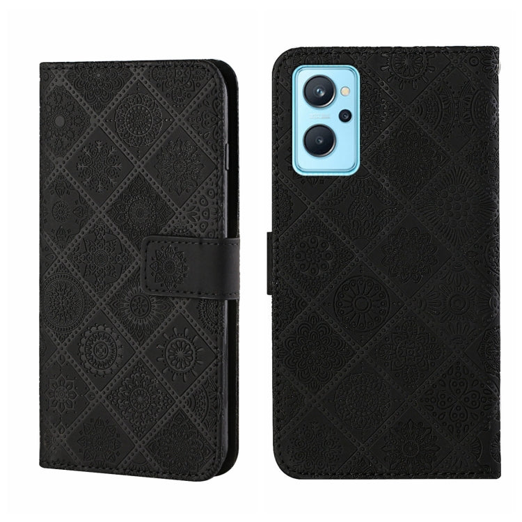 Ethnic Style Embossed Pattern Leather Phone Case, For OPPO A96 5G, For OPPO Find X5, For OPPO Find X5 Pro, For OPPO Realme 9i, For OPPO Reno7, For Xiaomi Poco M4 Pro 5G, For Xiaomi Poco X4 Pro 5G, For Xiaomi 12 Lite
