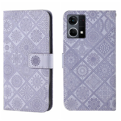 Ethnic Style Embossed Pattern Leather Phone Case, For OPPO A96 5G, For OPPO Find X5, For OPPO Find X5 Pro, For OPPO Realme 9i, For OPPO Reno7, For Xiaomi Poco M4 Pro 5G, For Xiaomi Poco X4 Pro 5G, For Xiaomi 12 Lite