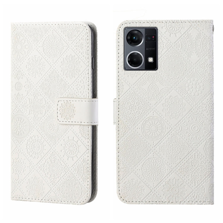 Ethnic Style Embossed Pattern Leather Phone Case, For OPPO A96 5G, For OPPO Find X5, For OPPO Find X5 Pro, For OPPO Realme 9i, For OPPO Reno7, For Xiaomi Poco M4 Pro 5G, For Xiaomi Poco X4 Pro 5G, For Xiaomi 12 Lite