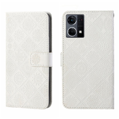 Ethnic Style Embossed Pattern Leather Phone Case, For OPPO A96 5G, For OPPO Find X5, For OPPO Find X5 Pro, For OPPO Realme 9i, For OPPO Reno7, For Xiaomi Poco M4 Pro 5G, For Xiaomi Poco X4 Pro 5G, For Xiaomi 12 Lite