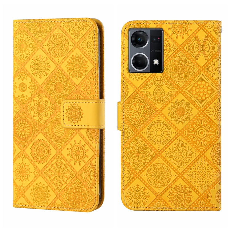 Ethnic Style Embossed Pattern Leather Phone Case, For OPPO A96 5G, For OPPO Find X5, For OPPO Find X5 Pro, For OPPO Realme 9i, For OPPO Reno7, For Xiaomi Poco M4 Pro 5G, For Xiaomi Poco X4 Pro 5G, For Xiaomi 12 Lite