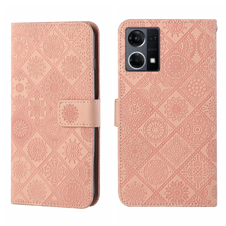Ethnic Style Embossed Pattern Leather Phone Case, For OPPO A96 5G, For OPPO Find X5, For OPPO Find X5 Pro, For OPPO Realme 9i, For OPPO Reno7, For Xiaomi Poco M4 Pro 5G, For Xiaomi Poco X4 Pro 5G, For Xiaomi 12 Lite