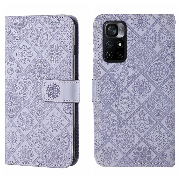 Ethnic Style Embossed Pattern Leather Phone Case, For OPPO A96 5G, For OPPO Find X5, For OPPO Find X5 Pro, For OPPO Realme 9i, For OPPO Reno7, For Xiaomi Poco M4 Pro 5G, For Xiaomi Poco X4 Pro 5G, For Xiaomi 12 Lite