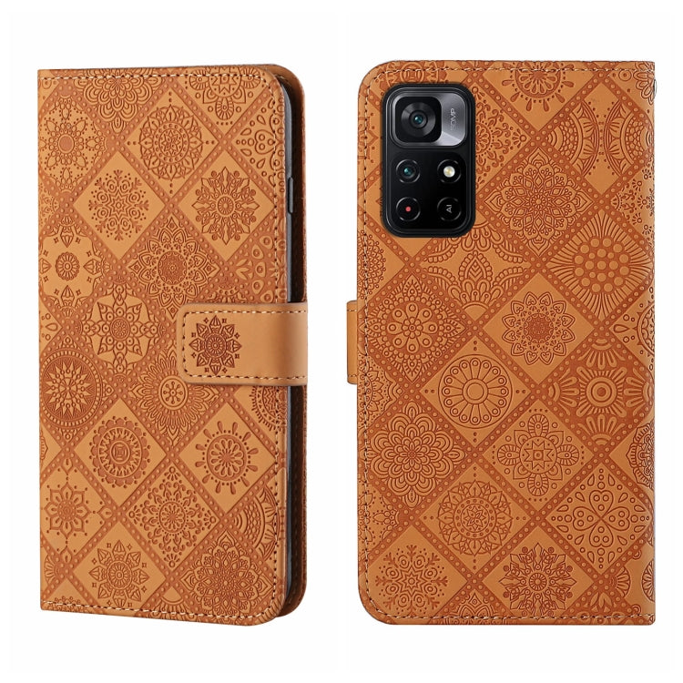 Ethnic Style Embossed Pattern Leather Phone Case, For OPPO A96 5G, For OPPO Find X5, For OPPO Find X5 Pro, For OPPO Realme 9i, For OPPO Reno7, For Xiaomi Poco M4 Pro 5G, For Xiaomi Poco X4 Pro 5G, For Xiaomi 12 Lite
