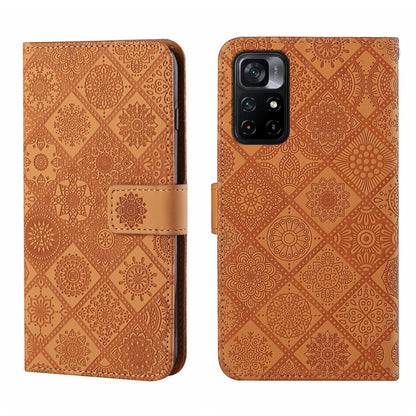 Ethnic Style Embossed Pattern Leather Phone Case, For OPPO A96 5G, For OPPO Find X5, For OPPO Find X5 Pro, For OPPO Realme 9i, For OPPO Reno7, For Xiaomi Poco M4 Pro 5G, For Xiaomi Poco X4 Pro 5G, For Xiaomi 12 Lite