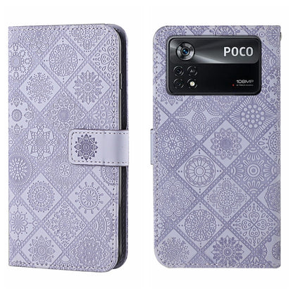 Ethnic Style Embossed Pattern Leather Phone Case, For OPPO A96 5G, For OPPO Find X5, For OPPO Find X5 Pro, For OPPO Realme 9i, For OPPO Reno7, For Xiaomi Poco M4 Pro 5G, For Xiaomi Poco X4 Pro 5G, For Xiaomi 12 Lite