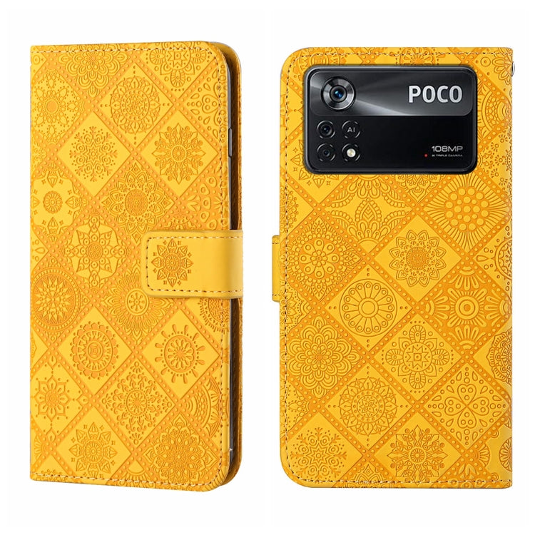Ethnic Style Embossed Pattern Leather Phone Case, For OPPO A96 5G, For OPPO Find X5, For OPPO Find X5 Pro, For OPPO Realme 9i, For OPPO Reno7, For Xiaomi Poco M4 Pro 5G, For Xiaomi Poco X4 Pro 5G, For Xiaomi 12 Lite