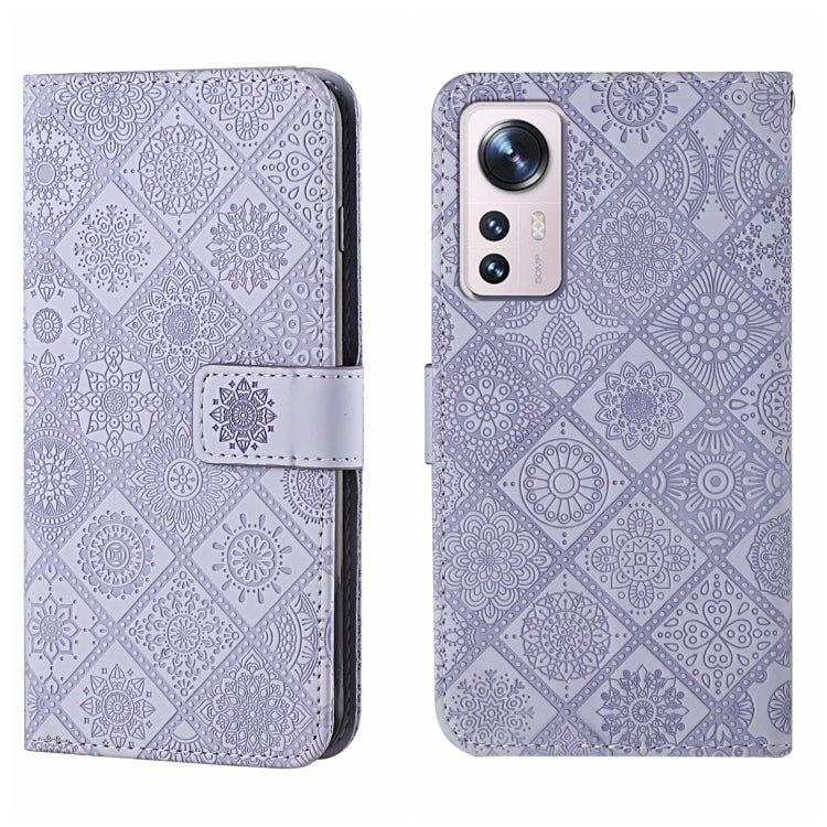 Ethnic Style Embossed Pattern Leather Phone Case, For OPPO A96 5G, For OPPO Find X5, For OPPO Find X5 Pro, For OPPO Realme 9i, For OPPO Reno7, For Xiaomi Poco M4 Pro 5G, For Xiaomi Poco X4 Pro 5G, For Xiaomi 12 Lite