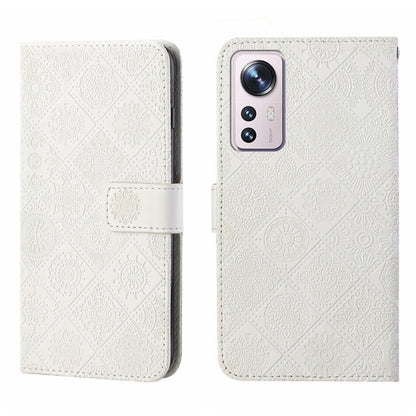 Ethnic Style Embossed Pattern Leather Phone Case, For OPPO A96 5G, For OPPO Find X5, For OPPO Find X5 Pro, For OPPO Realme 9i, For OPPO Reno7, For Xiaomi Poco M4 Pro 5G, For Xiaomi Poco X4 Pro 5G, For Xiaomi 12 Lite