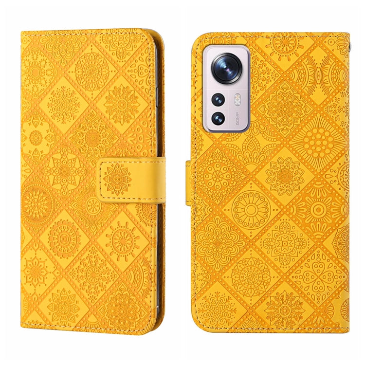 Ethnic Style Embossed Pattern Leather Phone Case, For OPPO A96 5G, For OPPO Find X5, For OPPO Find X5 Pro, For OPPO Realme 9i, For OPPO Reno7, For Xiaomi Poco M4 Pro 5G, For Xiaomi Poco X4 Pro 5G, For Xiaomi 12 Lite