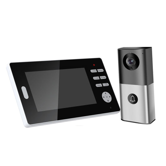 Sonnette vidéo sans fil 2.4G 720P avec vision nocturne, fonction interphone et surveillance