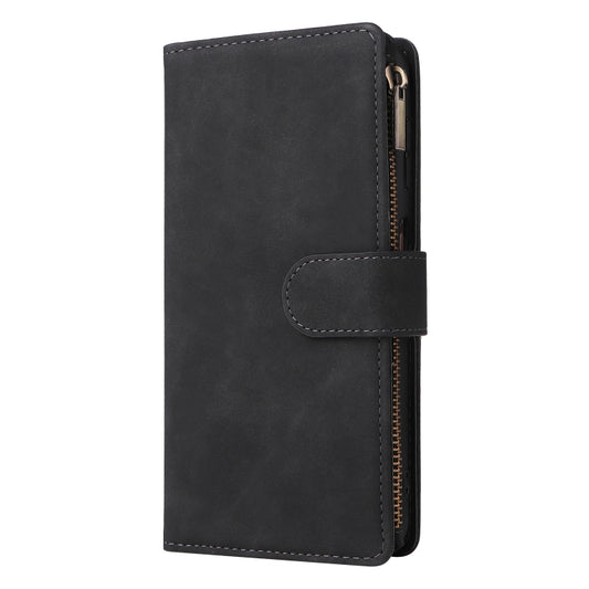 Multifunctional Frosted Zipper Wallet Leather Phone Case, For Samsung Galaxy A13 4G, For Samsung Galaxy A23, For OnePlus 9 Pro, For OnePlus 9, For Google Pixel 6 Pro, For Google Pixel 6a, For Google Pixel 7 5G, For Google Pixel 7 Pro 5G                ...