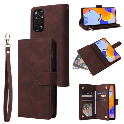 Multifunctional Frosted Zipper Wallet Leather Phone Case, For Samsung Galaxy A13 4G, For Samsung Galaxy A23, For OnePlus 9 Pro, For OnePlus 9, For Google Pixel 6 Pro, For Google Pixel 6a, For Google Pixel 7 5G, For Google Pixel 7 Pro 5G                ...