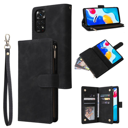 Multifunctional Frosted Zipper Wallet Leather Phone Case, For Samsung Galaxy A13 4G, For Samsung Galaxy A23, For OnePlus 9 Pro, For OnePlus 9, For Google Pixel 6 Pro, For Google Pixel 6a, For Google Pixel 7 5G, For Google Pixel 7 Pro 5G                ...