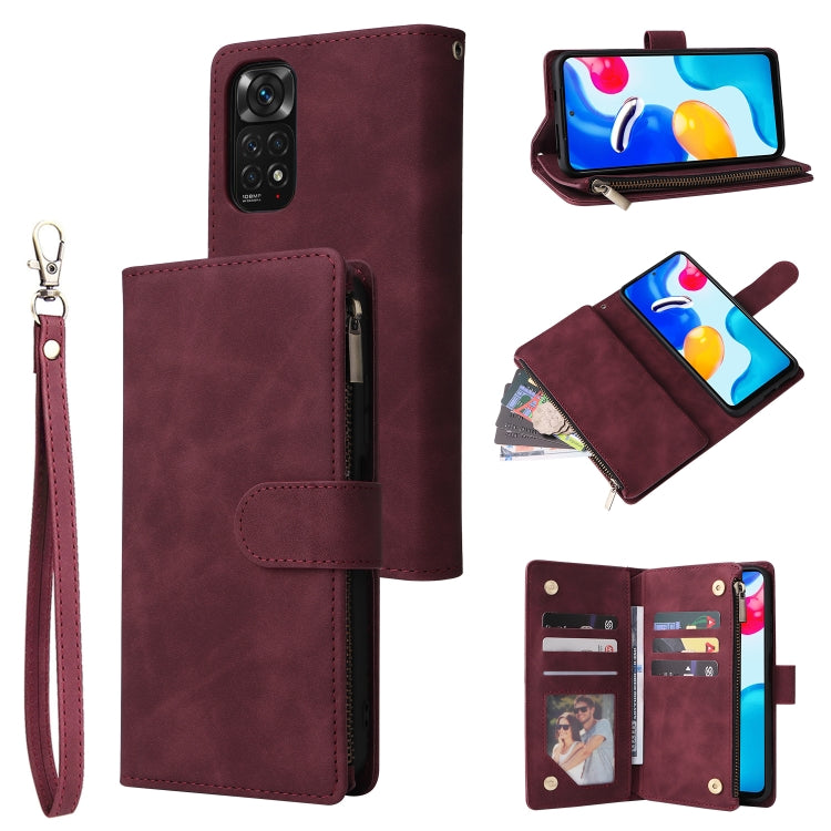 Multifunctional Frosted Zipper Wallet Leather Phone Case, For Samsung Galaxy A13 4G, For Samsung Galaxy A23, For OnePlus 9 Pro, For OnePlus 9, For Google Pixel 6 Pro, For Google Pixel 6a, For Google Pixel 7 5G, For Google Pixel 7 Pro 5G                ...
