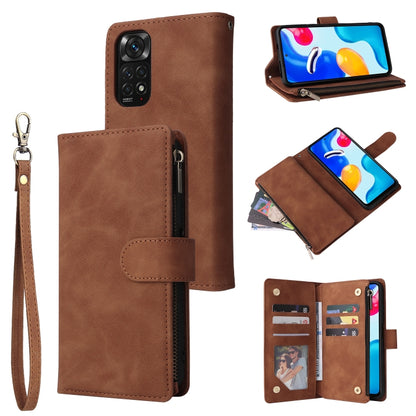 Multifunctional Frosted Zipper Wallet Leather Phone Case, For Samsung Galaxy A13 4G, For Samsung Galaxy A23, For OnePlus 9 Pro, For OnePlus 9, For Google Pixel 6 Pro, For Google Pixel 6a, For Google Pixel 7 5G, For Google Pixel 7 Pro 5G                ...