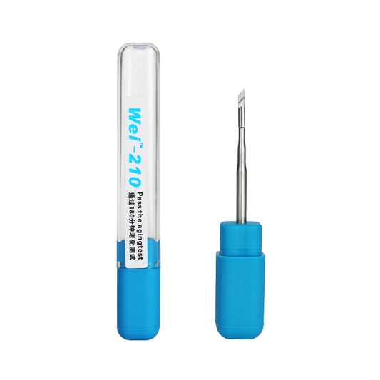 Tête de fer à souder Kaisi WEI-210 Series, tête oblique, tête pointue, tête courbée