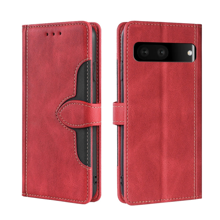 Stitching Skin Feel Magnetic Buckle Horizontal Flip PU Leather Case, For Google Pixel 7 5G, For Huawei Nova 9 SE, For Fujitsu Arrows F-52B, For Kyocera Android One S9/KC S304/Digno Sanga Edition, For Kyocera KY-51B, For Nokia G21/G11, For Nokia X100   ...