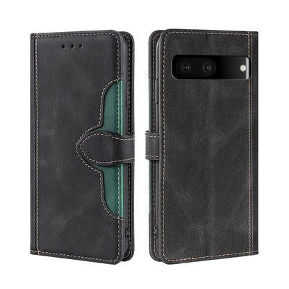 Stitching Skin Feel Magnetic Buckle Horizontal Flip PU Leather Case, For Google Pixel 7 5G, For Huawei Nova 9 SE, For Fujitsu Arrows F-52B, For Kyocera Android One S9/KC S304/Digno Sanga Edition, For Kyocera KY-51B, For Nokia G21/G11, For Nokia X100   ...