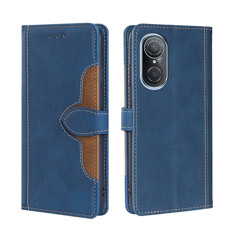 Stitching Skin Feel Magnetic Buckle Horizontal Flip PU Leather Case, For Google Pixel 7 5G, For Huawei Nova 9 SE, For Fujitsu Arrows F-52B, For Kyocera Android One S9/KC S304/Digno Sanga Edition, For Kyocera KY-51B, For Nokia G21/G11, For Nokia X100   ...