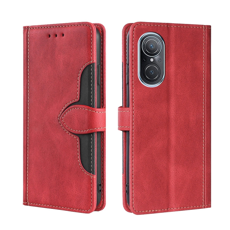 Stitching Skin Feel Magnetic Buckle Horizontal Flip PU Leather Case, For Google Pixel 7 5G, For Huawei Nova 9 SE, For Fujitsu Arrows F-52B, For Kyocera Android One S9/KC S304/Digno Sanga Edition, For Kyocera KY-51B, For Nokia G21/G11, For Nokia X100   ...