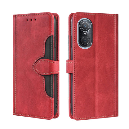 Stitching Skin Feel Magnetic Buckle Horizontal Flip PU Leather Case, For Google Pixel 7 5G, For Huawei Nova 9 SE, For Fujitsu Arrows F-52B, For Kyocera Android One S9/KC S304/Digno Sanga Edition, For Kyocera KY-51B, For Nokia G21/G11, For Nokia X100   ...