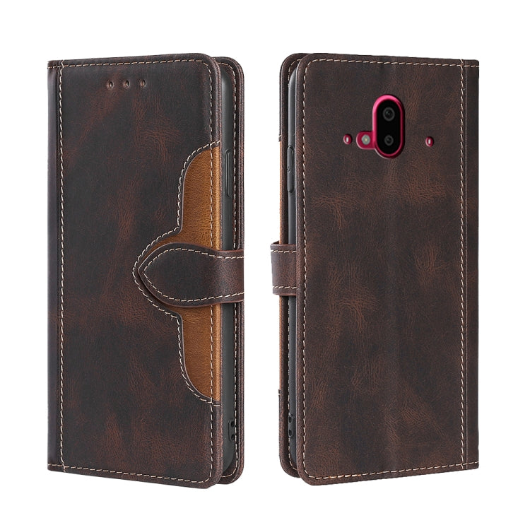Stitching Skin Feel Magnetic Buckle Horizontal Flip PU Leather Case, For Google Pixel 7 5G, For Huawei Nova 9 SE, For Fujitsu Arrows F-52B, For Kyocera Android One S9/KC S304/Digno Sanga Edition, For Kyocera KY-51B, For Nokia G21/G11, For Nokia X100   ...