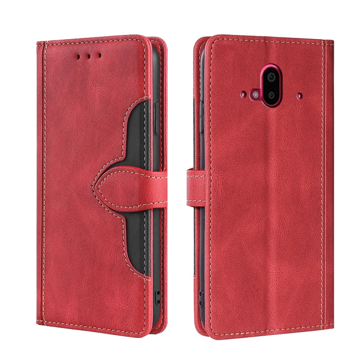 Stitching Skin Feel Magnetic Buckle Horizontal Flip PU Leather Case, For Google Pixel 7 5G, For Huawei Nova 9 SE, For Fujitsu Arrows F-52B, For Kyocera Android One S9/KC S304/Digno Sanga Edition, For Kyocera KY-51B, For Nokia G21/G11, For Nokia X100   ...
