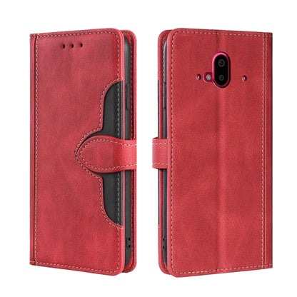 Stitching Skin Feel Magnetic Buckle Horizontal Flip PU Leather Case, For Google Pixel 7 5G, For Huawei Nova 9 SE, For Fujitsu Arrows F-52B, For Kyocera Android One S9/KC S304/Digno Sanga Edition, For Kyocera KY-51B, For Nokia G21/G11, For Nokia X100   ...