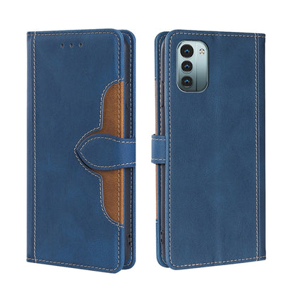 Stitching Skin Feel Magnetic Buckle Horizontal Flip PU Leather Case, For Google Pixel 7 5G, For Huawei Nova 9 SE, For Fujitsu Arrows F-52B, For Kyocera Android One S9/KC S304/Digno Sanga Edition, For Kyocera KY-51B, For Nokia G21/G11, For Nokia X100   ...