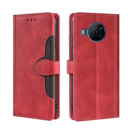 Stitching Skin Feel Magnetic Buckle Horizontal Flip PU Leather Case, For Google Pixel 7 5G, For Huawei Nova 9 SE, For Fujitsu Arrows F-52B, For Kyocera Android One S9/KC S304/Digno Sanga Edition, For Kyocera KY-51B, For Nokia G21/G11, For Nokia X100   ...