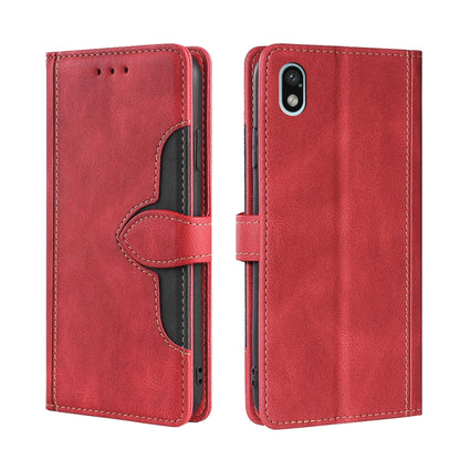 Stitching Skin Feel Magnetic Buckle Horizontal Flip PU Leather Case, For Google Pixel 7 5G, For Huawei Nova 9 SE, For Fujitsu Arrows F-52B, For Kyocera Android One S9/KC S304/Digno Sanga Edition, For Kyocera KY-51B, For Nokia G21/G11, For Nokia X100   ...