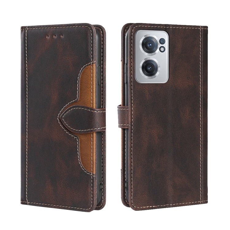 Stitching Skin Feel Magnetic Buckle Horizontal Flip PU Leather Case, For Google Pixel 7 5G, For Huawei Nova 9 SE, For Fujitsu Arrows F-52B, For Kyocera Android One S9/KC S304/Digno Sanga Edition, For Kyocera KY-51B, For Nokia G21/G11, For Nokia X100   ...