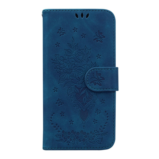 Butterfly Rose Embossed Leather Phone Case, For Tecno Camon 12 / Spark 4, For Tecno Camon 15, For Tecno Camon 16, For Tecno Camon 16 Premier, For Tecno Camon 17, For Tecno Camon 17 Pro, For Tecno Camon 17P, For Tecno Camon 18P, For Tecno Camon 18 Premi...