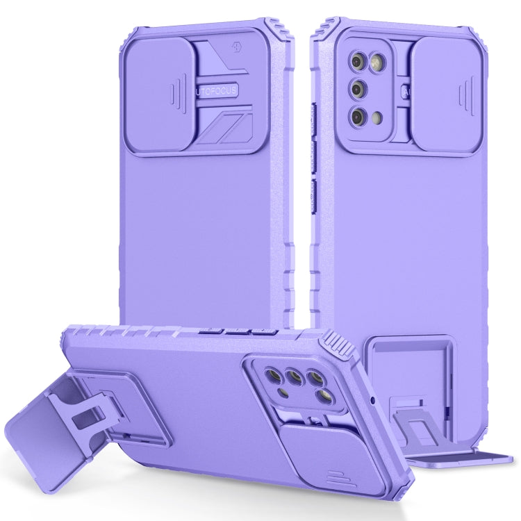 Stereoscopic Holder Sliding Camshield Phone Case, For Samsung Galaxy A53 5G, For Samsung Galaxy A02s US, For Samsung Galaxy A02s EU, For Samsung Galaxy A03 164mm, For Samsung Galaxy A03 166mm, For Samsung Galaxy A03s EU, For Samsung Galaxy A12 5G      ...