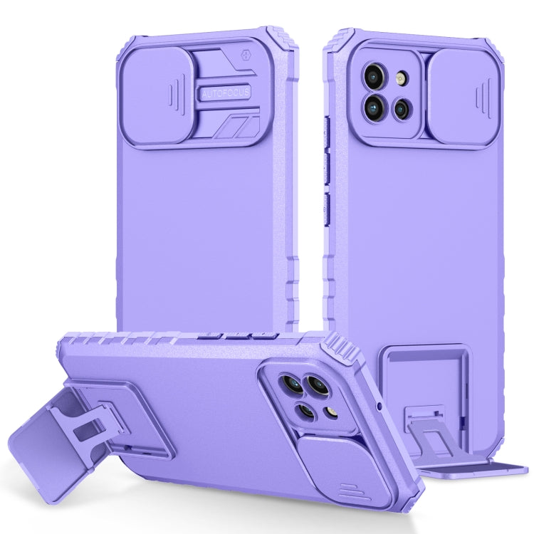 Stereoscopic Holder Sliding Camshield Phone Case, For Samsung Galaxy A53 5G, For Samsung Galaxy A02s US, For Samsung Galaxy A02s EU, For Samsung Galaxy A03 164mm, For Samsung Galaxy A03 166mm, For Samsung Galaxy A03s EU, For Samsung Galaxy A12 5G      ...
