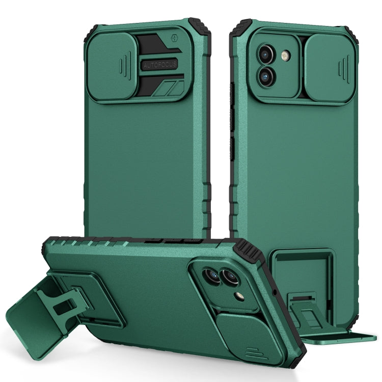 Stereoscopic Holder Sliding Camshield Phone Case, For Samsung Galaxy A53 5G, For Samsung Galaxy A02s US, For Samsung Galaxy A02s EU, For Samsung Galaxy A03 164mm, For Samsung Galaxy A03 166mm, For Samsung Galaxy A03s EU, For Samsung Galaxy A12 5G      ...