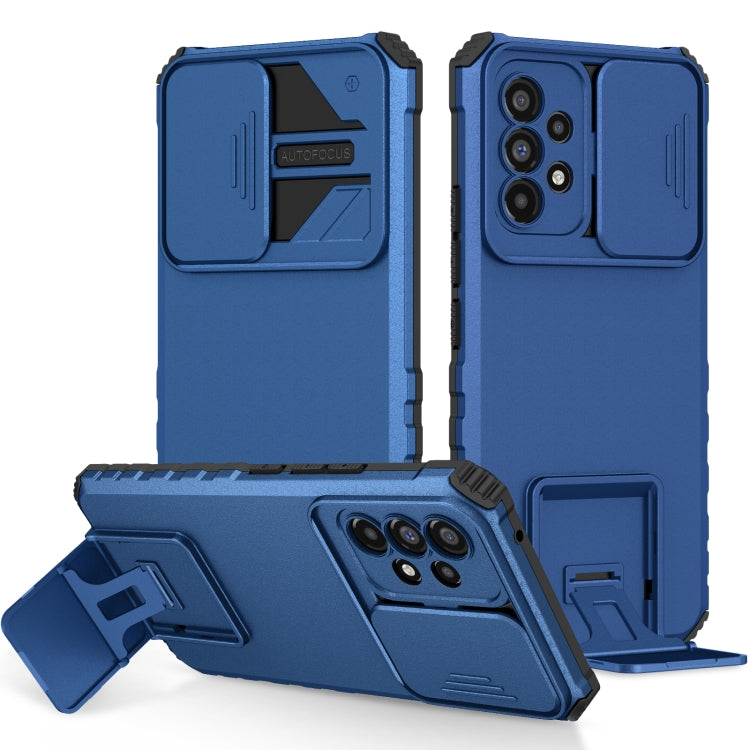 Stereoscopic Holder Sliding Camshield Phone Case, For Samsung Galaxy A53 5G, For Samsung Galaxy A02s US, For Samsung Galaxy A02s EU, For Samsung Galaxy A03 164mm, For Samsung Galaxy A03 166mm, For Samsung Galaxy A03s EU, For Samsung Galaxy A12 5G      ...