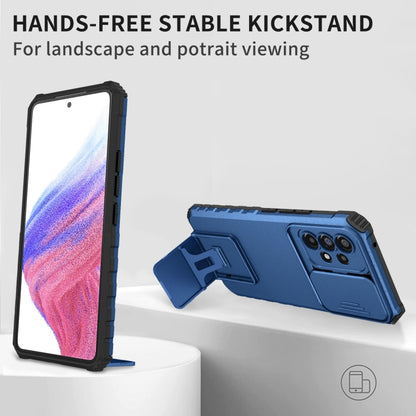 Stereoscopic Holder Sliding Camshield Phone Case, For Samsung Galaxy A53 5G, For Samsung Galaxy A02s US, For Samsung Galaxy A02s EU, For Samsung Galaxy A03 164mm, For Samsung Galaxy A03 166mm, For Samsung Galaxy A03s EU, For Samsung Galaxy A12 5G      ...